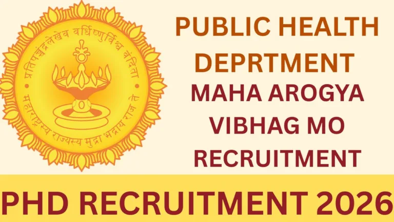 PHD RECRUITMENT 2026