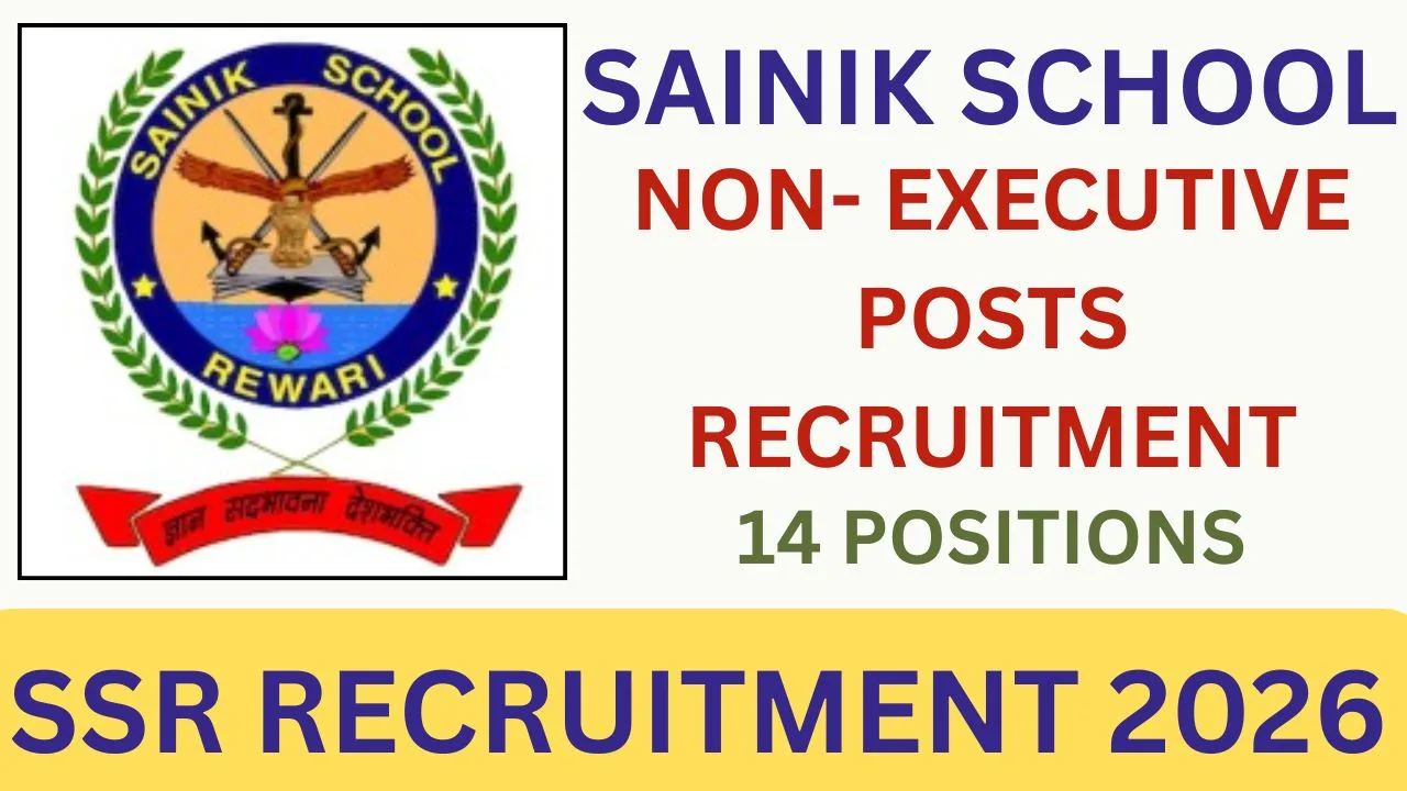 SSR RECRUITMENT 2026