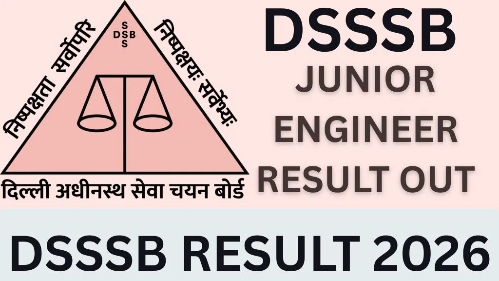 DSSSB RESULT 2026