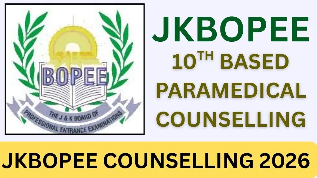 JKBOPEE COUNSELLING 2026